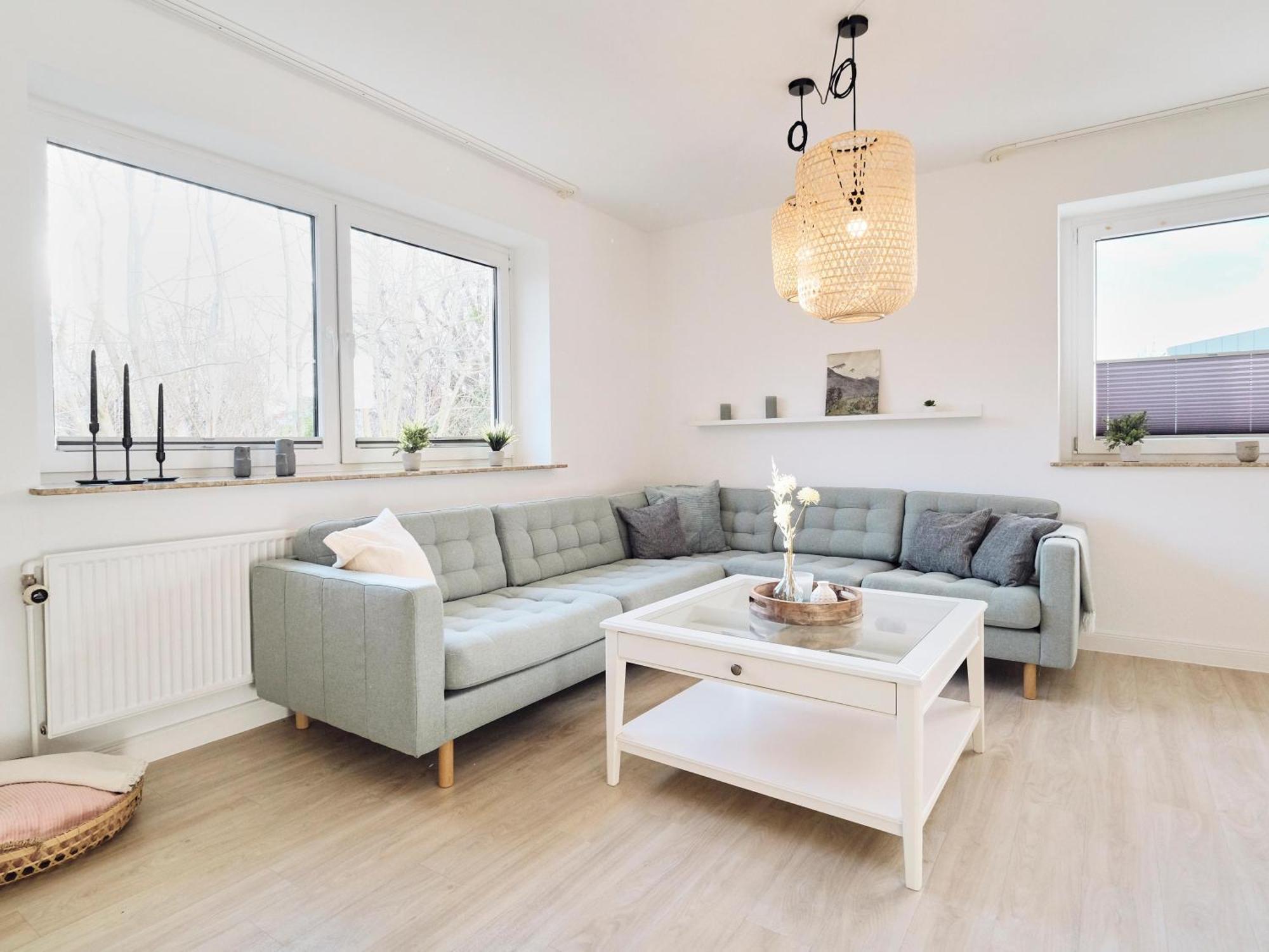 Ferienwohnung "Gilde" Hyggelig Mit Blick Ins Gruene Glücksburg Eksteriør bilde